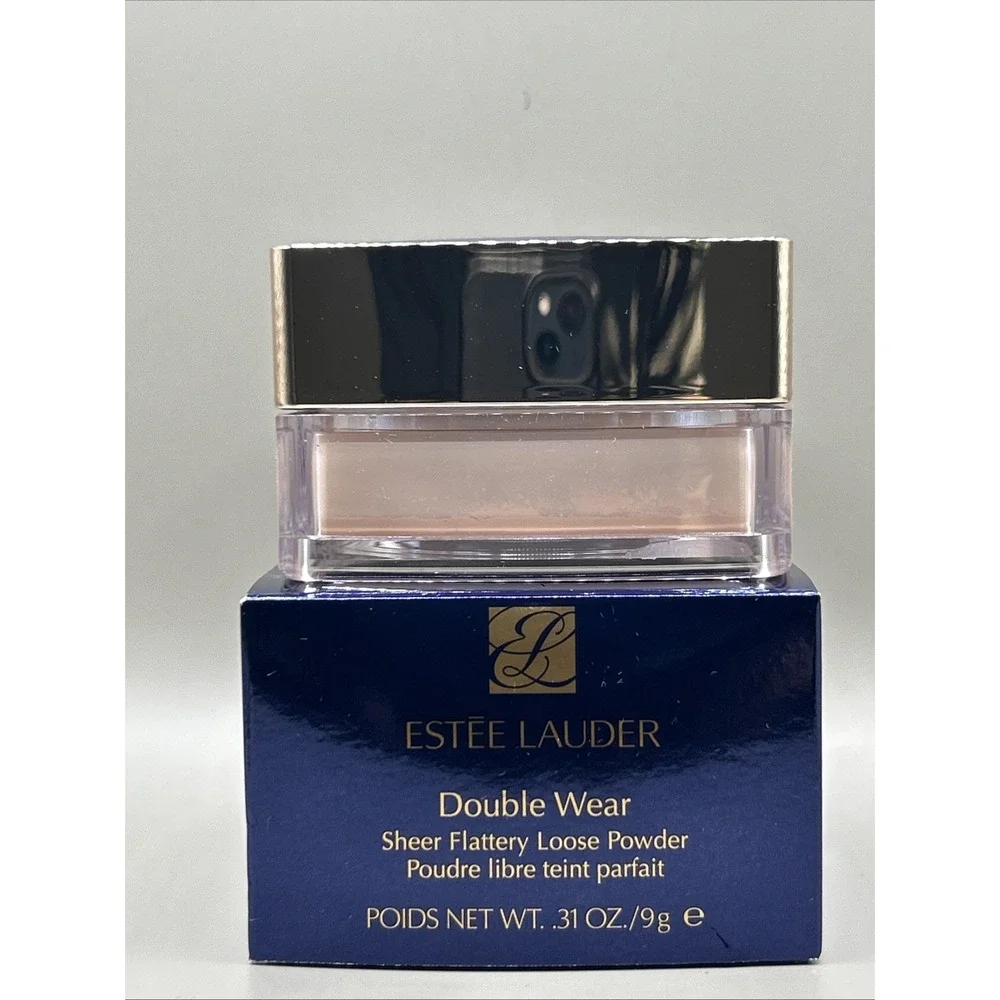 Estee Lauder Double Wear Sheer Flattery Loose Powder Light Medium Matte.31oz NEW